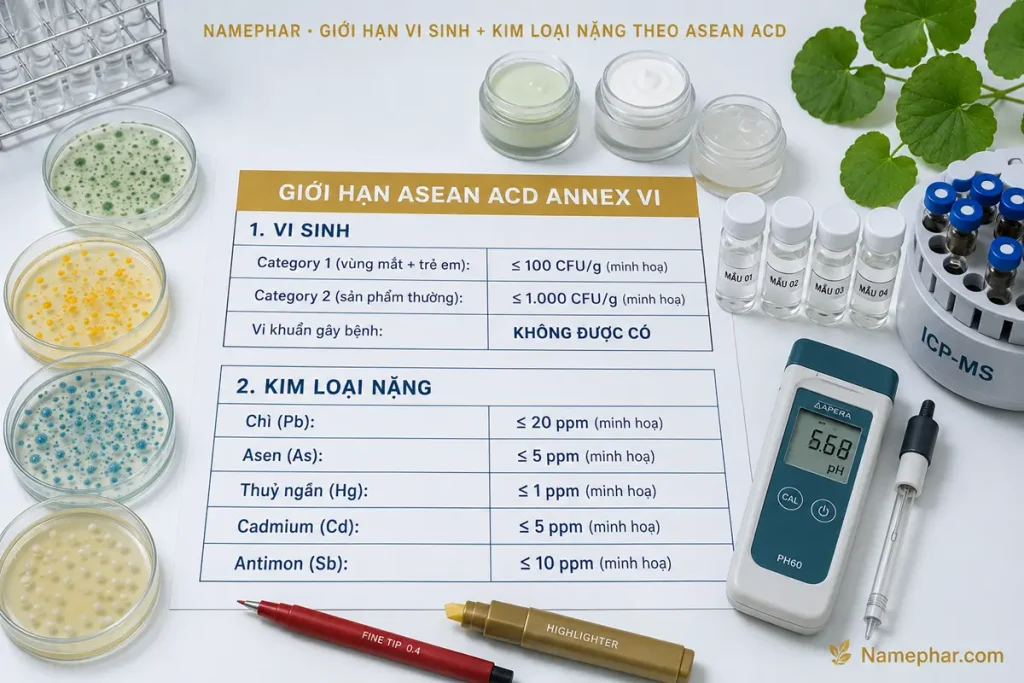 Kiểm nghiệm thành phẩm mỹ phẩm