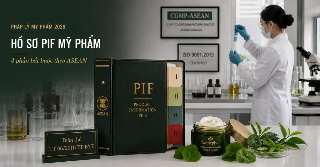  Hồ sơ PIF mỹ phẩm là gì - 4 phần bắt buộc theo ASEAN Cosmetic Directive