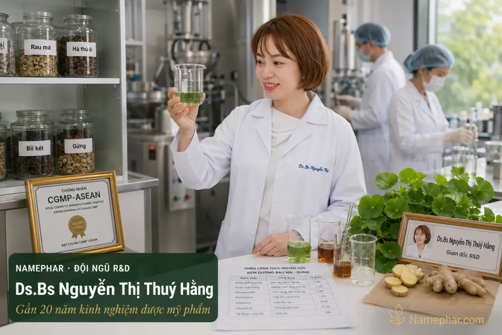 Sự khác biệt giữa nhà máy Namephar và các nhà máy gia công mỹ phẩm khác 
